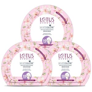 Lotus Herbals WhiteGlow Infused Brightening Serum Sheet Mask