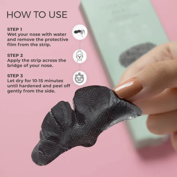 The Face Shop Jeju Volcanic Lava Aloe Nose Strip - Image 4