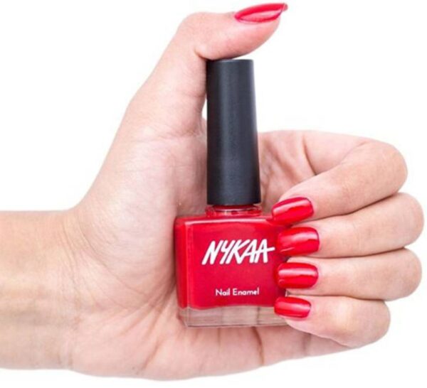 Nykaa Nail Enamel Polish - Vanilla Biscotti 174 - Image 2