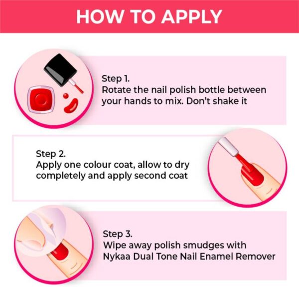 Nykaa Nail Enamel Polish - Vanilla Biscotti 174 - Image 3
