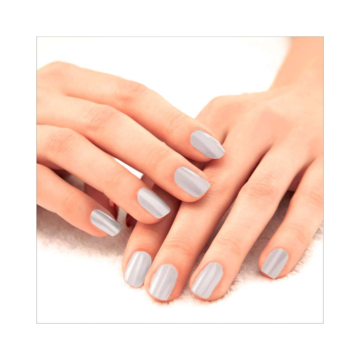 Lakme Absolute Gel Stylist Nail Polish - Snowball + Top Coat Combo - Image 6