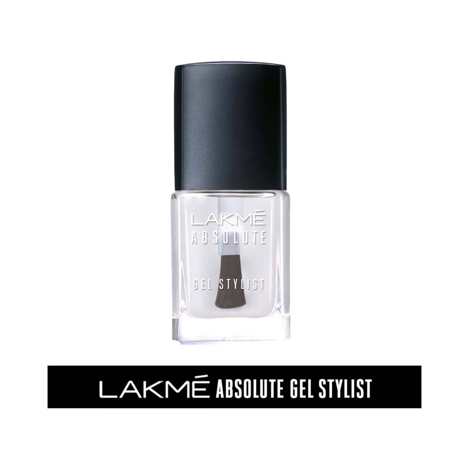 Lakme Absolute Gel Stylist Nail Polish - Snowball + Top Coat Combo - Image 4